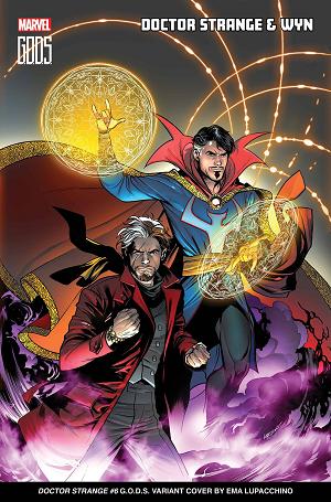 Doctor Strange #6 EMA LUPACCHINO GODS cover