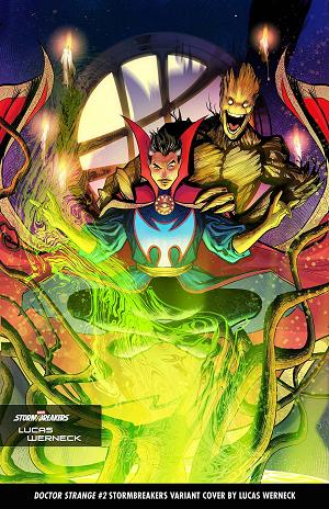 Doctor Strange #2 WERNECK STORMBREAKERS cover
