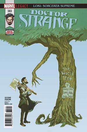 Doctor Strange #383 2ND PTG DEL MUNDO cover