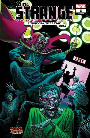 Dr Strange #5 LUKE ROSS MARVEL ZOMBIES cover