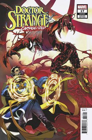 Doctor Strange #17 LUPACCHINO CARNAGE-IZED cover
