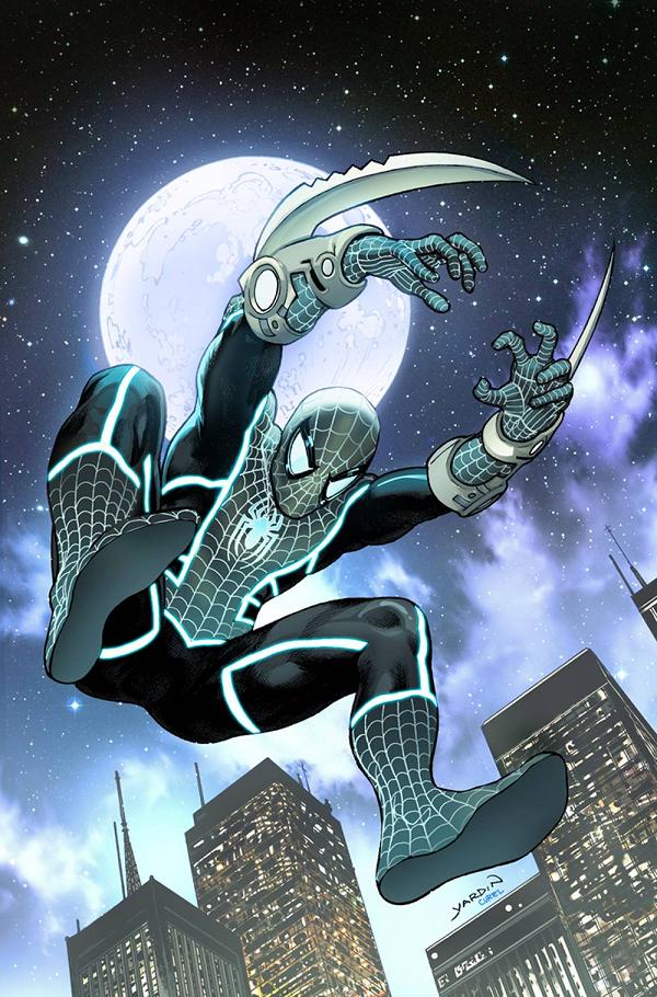 Doctor Strange #16 YARDIN SPIDER-MAN STEALTH SUIT cover