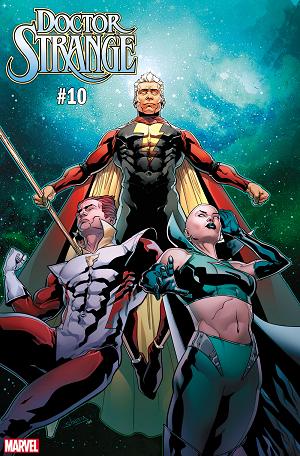 Doctor Strange #10 SLINEY GOTG cover