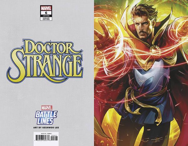 Doctor Strange #6 KEUNWOO LEE MARVEL BATTLE LINES cover