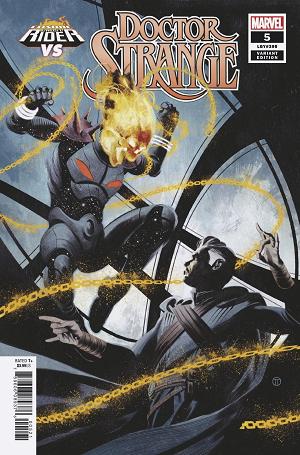 Doctor Strange #5 TEDESCO COSMIC GHOST RIDER cover