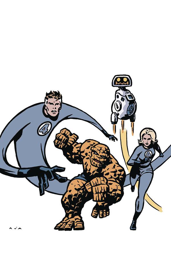 Doctor Strange #4 AJA RETURN OF FANTASTIC FOUR cover