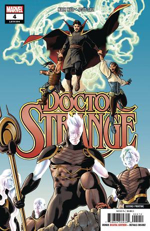 Doctor Strange #4 2ND PTG SAIZ cover