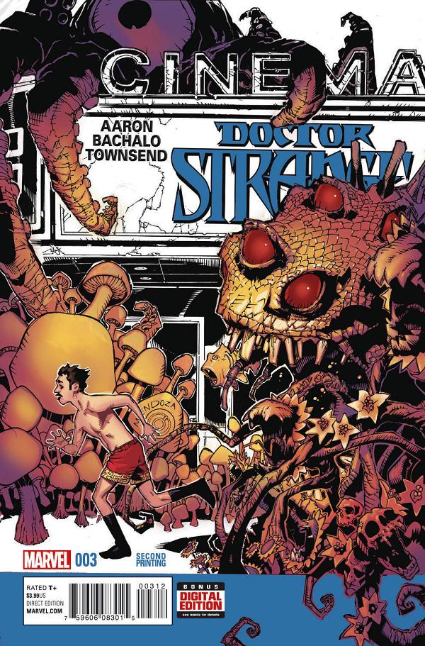 Doctor Strange #3 BACHALO 2ND PTG cover