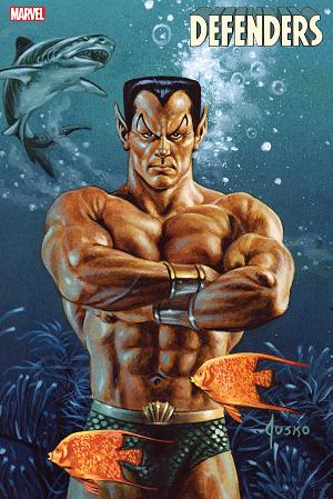 Defenders #3 (OF 5) JUSKO MARVEL MASTERPIECES cover