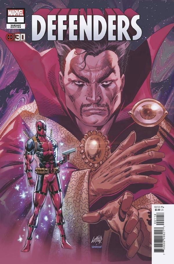 Defenders #1 (OF 5) LIEFELD DEADPOOL 30TH cover