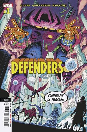 Defenders #1 (OF 5) 2ND PTG cover