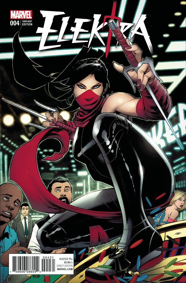 Elektra #4 STEVENS cover