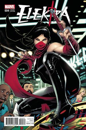 Elektra #4 STEVENS cover
