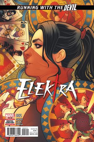 Elektra #2 cover