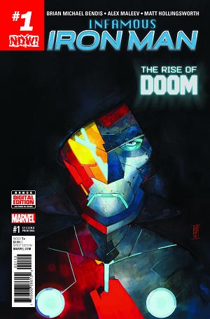Infamous Iron Man #1 2ND PTG MALEEV cover