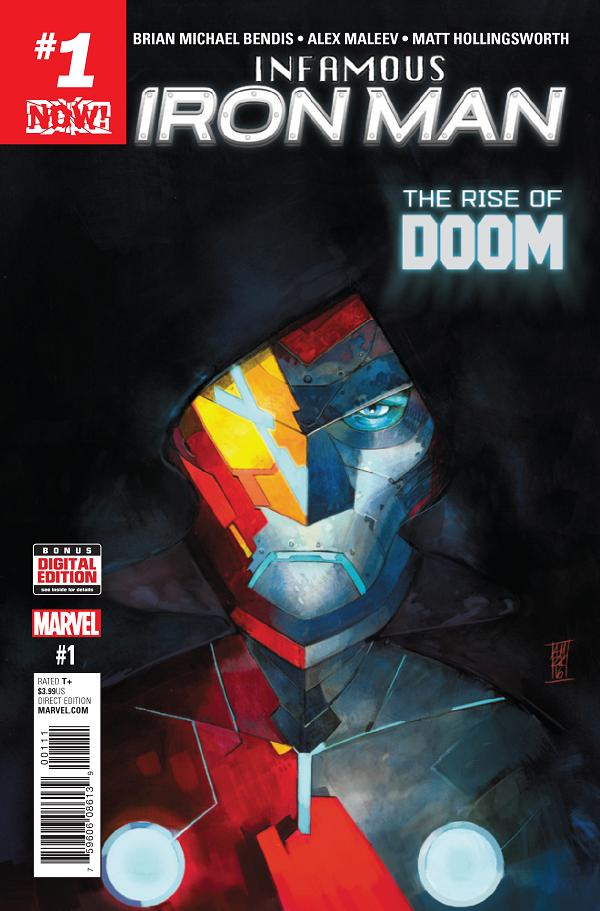 Infamous Iron Man #1  cover