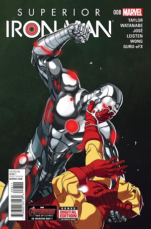 Superior Iron Man #8 cover