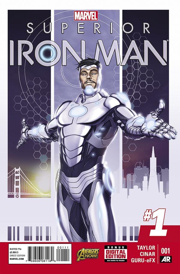 Superior Iron Man #1  cover