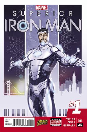 Superior Iron Man #1 cover