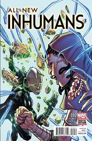 All New Inhumans #10 cover