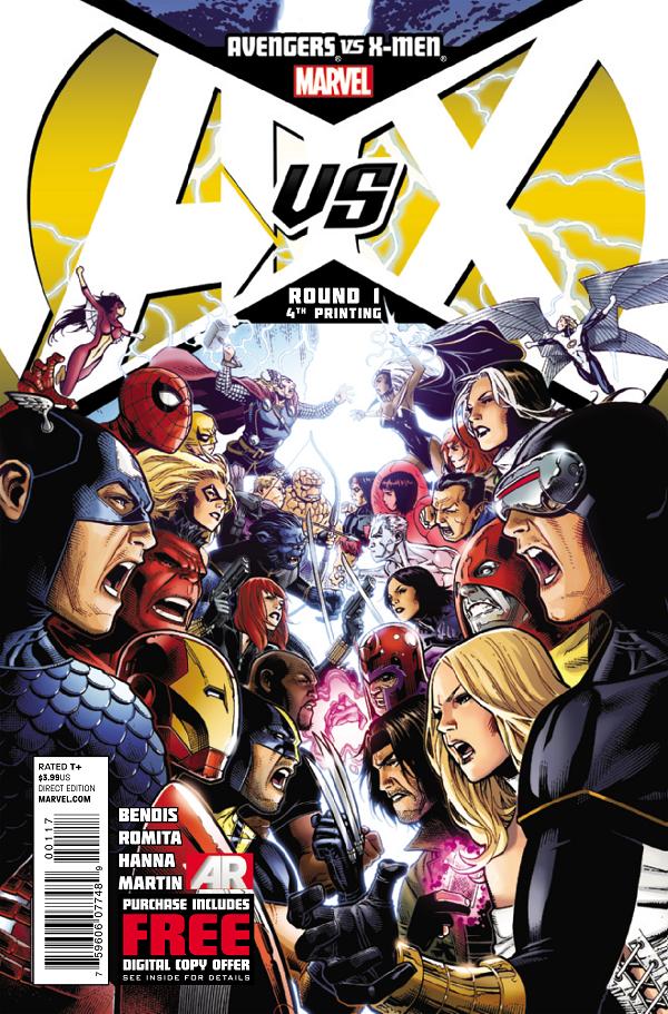Avengers Vs X-Men #1 variant cover by Jim Cheung
