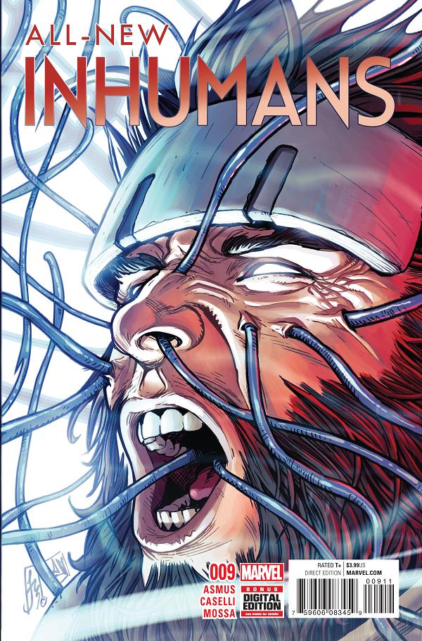 All New Inhumans #9 cover