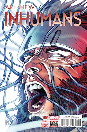 All New Inhumans #9 cover