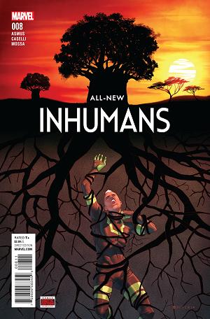 All New Inhumans #8 cover