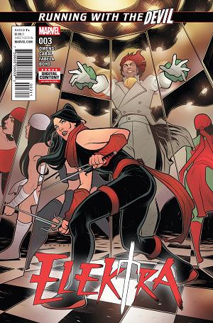 Elektra #3 cover