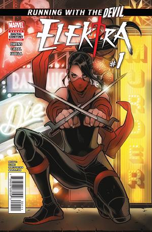 Elektra #1 cover