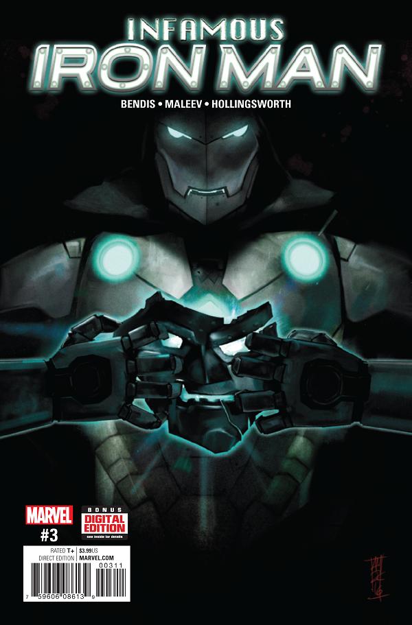 Infamous Iron Man #3  cover