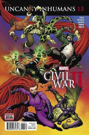 Uncanny Inhumans #13 cover