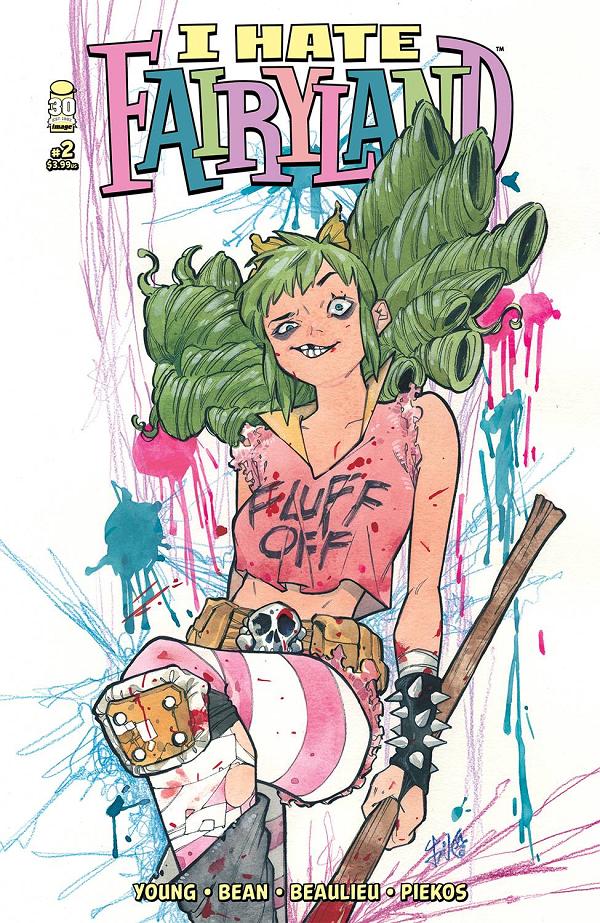 I Hate Fairyland #2 variant cover by Peach Momoko