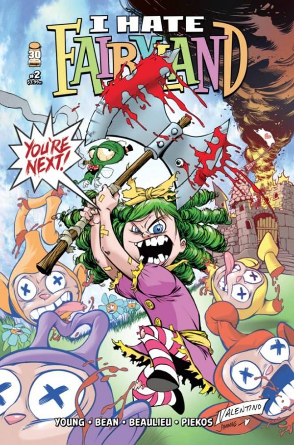 I Hate Fairyland #2 variant cover by Jim Valentino