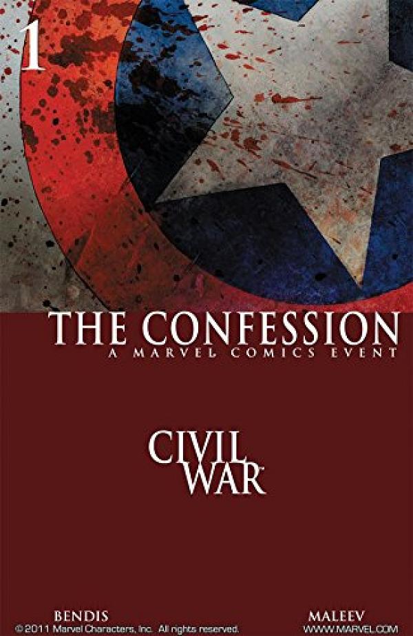 Civil War: The Confession #1  cover