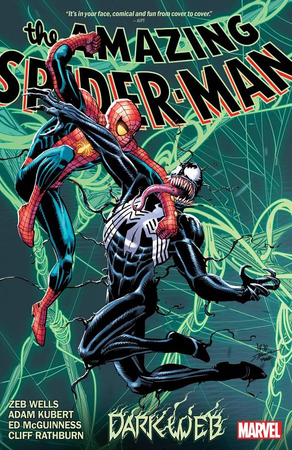 Amazing Spider-Man By Zeb Wells Vol. 04 Dark Web cover by John Romita Jr.