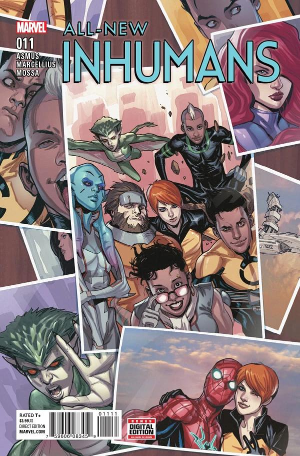 All New Inhumans #11 cover