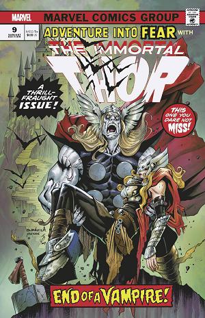 Immortal Thor #9 SERGIO DAVILA VAMPIRE cover