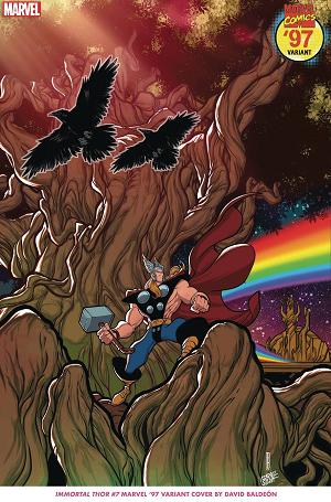 Immortal Thor #7 DAVID BALDEON MARVEL 97 cover