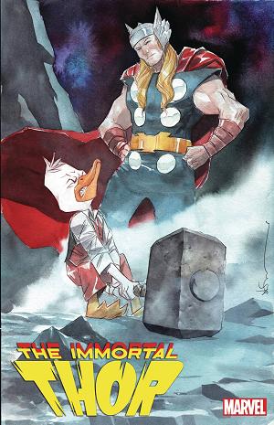 Immortal Thor #5 DUSTIN NGUYEN HOWARD THE DUCK cover