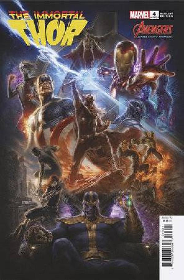 Immortal Thor #4 MAURO CASCIOLI AVENGERS 60TH cover