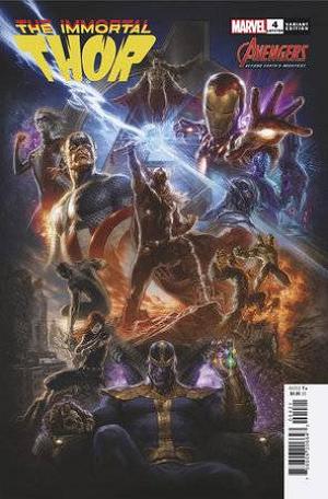Immortal Thor #4 MAURO CASCIOLI AVENGERS 60TH cover