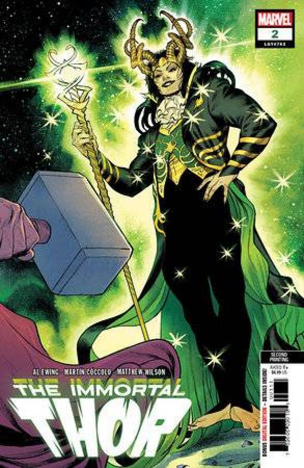 Immortal Thor #2 2ND PTG MARTIN COCCOLO cover