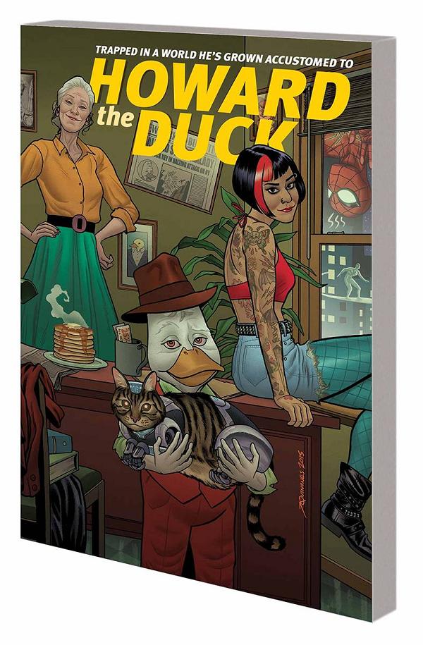 Howard The Duck Tp Vol 01 Duck Hunt cover by Joe Quinones