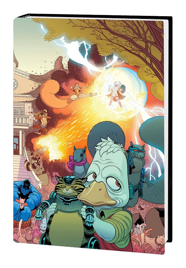 Howard Duck Zdarsky Quinones Omnibus Hc Moore Dm Var cover by Tradd Moore