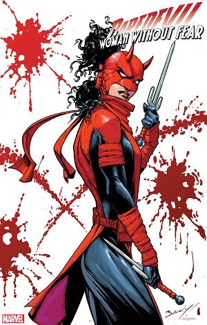 Daredevil: Woman Without Fear #2 (OF 3) BAGLEY cover