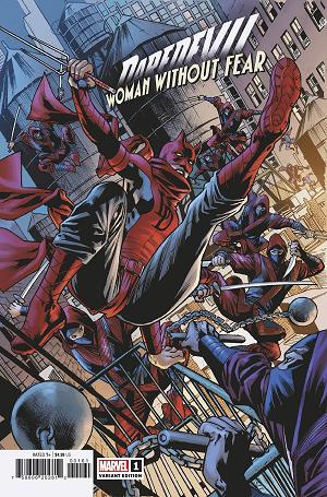 Daredevil: Woman Without Fear #1 (OF 3) HITCH cover