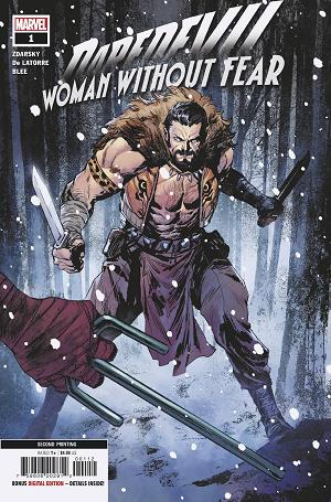 Daredevil: Woman Without Fear #1 cover