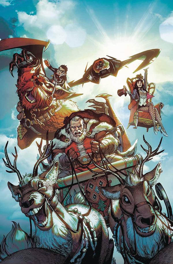 Batman Santa Claus Silent Knight Returns #1 CVR A cover