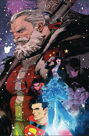 Batman Santa Claus Silent Knight Returns #1 CVR B cover